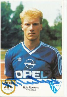 Rob Reekers  1986/1987  VFL Bochum  Fußball Autogrammkarte original signiert 