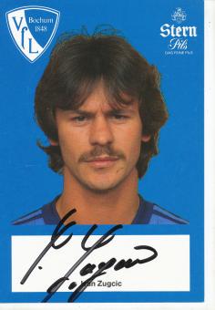 Ivan Zugcic  1982/1983  VFL Bochum  Fußball Autogrammkarte original signiert 