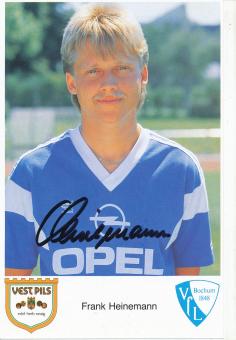 Frank Heinemann  VFL Bochum  Fußball Autogrammkarte original signiert 