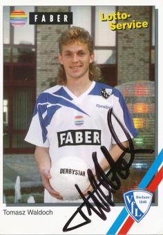 Tomasz Waldoch  1994/1995  VFL Bochum  Fußball Autogrammkarte original signiert 