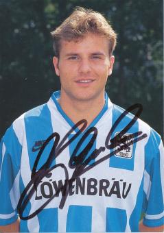 Holger Greilich   1995/1996  1860 München Fußball Autogrammkarte original signiert 