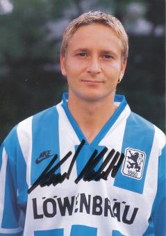 Horst Heldt   1995/1996  1860 München Fußball Autogrammkarte original signiert 