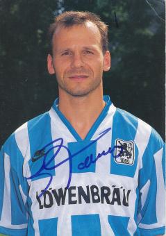Christian Holzer  1995/1996  1860 München Fußball Autogrammkarte original signiert 