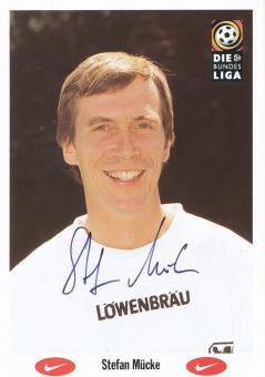 Stefan Mücke  1996/1997  1860 München Fußball Autogrammkarte original signiert 