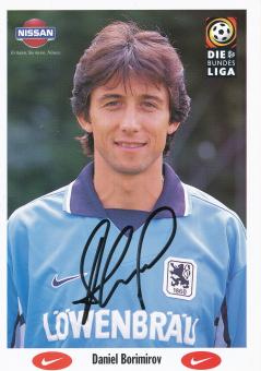Daniel Borimirov  1997/1998  1860 München Fußball Autogrammkarte original signiert 