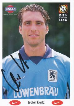Jochen Kientz  1997/1998  1860 München Fußball Autogrammkarte original signiert 