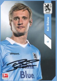 Kai Bülow  2013/2014  1860 München Fußball Autogrammkarte original signiert 