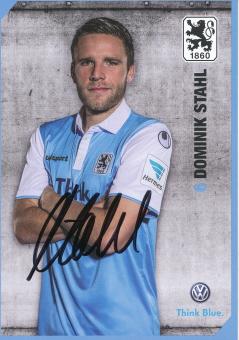 Dominik Stahl  2014/2015  1860 München Fußball Autogrammkarte original signiert 