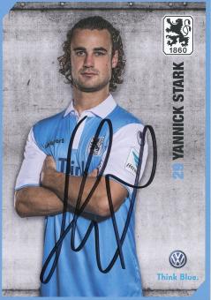 Yannick Stark  2014/2015  1860 München Fußball Autogrammkarte original signiert 