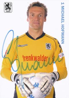 Michael Hofmann  2007/2008  1860 München Fußball Autogrammkarte original signiert 