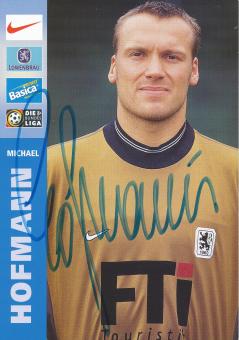 Michael Hofmann  1999/2000  1860 München Fußball Autogrammkarte original signiert 