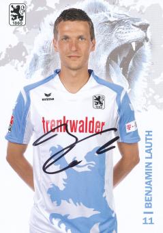 Benjamin Lauth  2008/2009  1860 München Fußball Autogrammkarte original signiert 