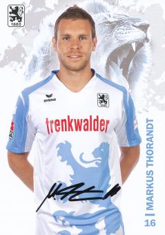 Markus Thorandt  2008/2009  1860 München Fußball Autogrammkarte original signiert 