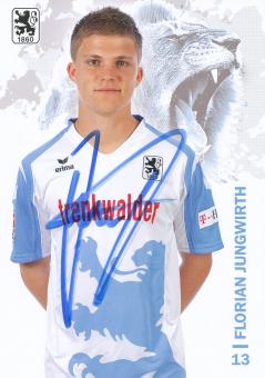 Florian Jungwirth  2008/2009  1860 München Fußball Autogrammkarte original signiert 