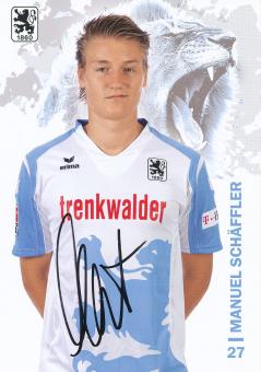 Manuel Schäffler  2008/2009  1860 München Fußball Autogrammkarte original signiert 