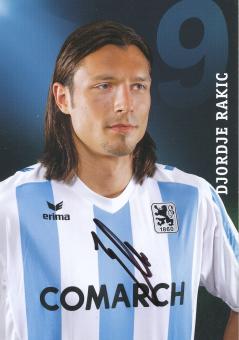 Djordje Rakic  2010/2011  1860 München Fußball Autogrammkarte original signiert 