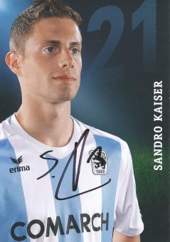 Sandro Kaiser  2010/2011  1860 München Fußball Autogrammkarte original signiert 
