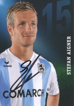 Stefan Aigner  2010/2011  1860 München Fußball Autogrammkarte original signiert 