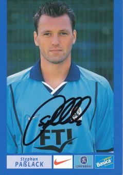 Stephan Paßlack  2000/2001  1860 München Fußball Autogrammkarte original signiert 