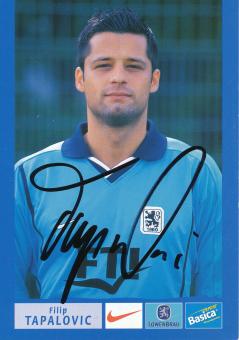Filip Tapalovic  2000/2001  1860 München Fußball Autogrammkarte original signiert 