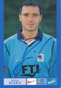 Markus Beierle  2000/2001  1860 München Fußball Autogrammkarte original signiert 