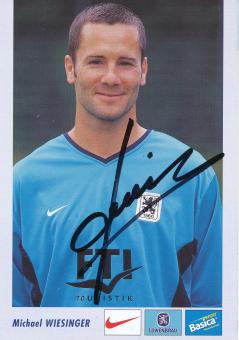 Michael Wiesinger  2001/2002  1860 München Fußball Autogrammkarte original signiert 
