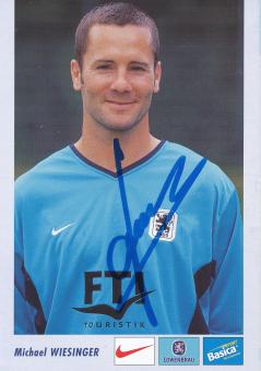 Michael Wiesinger  2001/2002  1860 München Fußball Autogrammkarte original signiert 