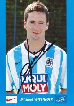 Michael Wiesinger  2002/2003  1860 München Fußball Autogrammkarte original signiert 