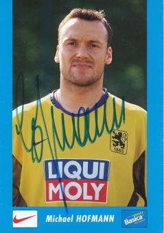 Michael Hofmann  2002/2003  1860 München Fußball Autogrammkarte original signiert 