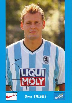 Uwe Ehlers   2002/2003  1860 München Fußball Autogrammkarte original signiert 