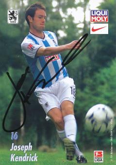 Joseph Kendrick   2003/2004  1860 München Fußball Autogrammkarte original signiert 