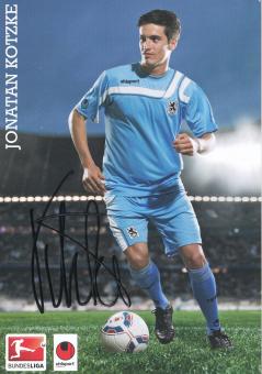 Jonatan Kotzke   2011/2012  1860 München Fußball Autogrammkarte original signiert 