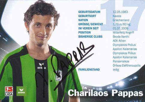 Charilaos Pappas  2009/2010  1860 München Fußball Autogrammkarte original signiert 