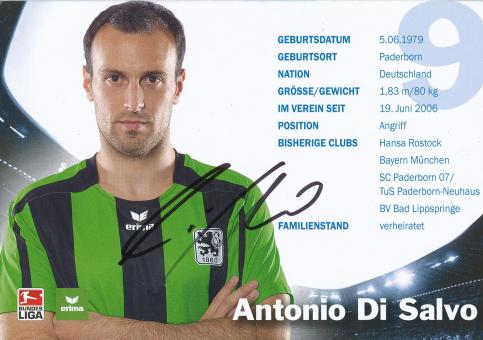 Antonio Di Salvo  2009/2010  1860 München Fußball Autogrammkarte original signiert 