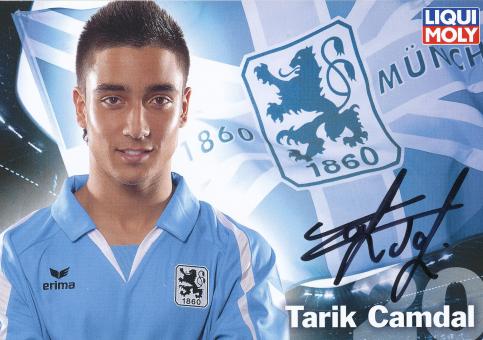 Tarik Camdal  2009/2010  1860 München Fußball Autogrammkarte original signiert 