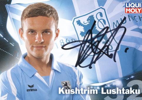 Kushtrim Lushtaku   2009/2010  1860 München Fußball Autogrammkarte original signiert 