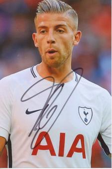 Toby Alderweireld   Tottenham Hotspur  Fußball Autogramm Foto original signiert 