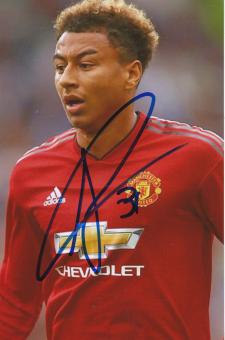 Jesse Lingard  Manchester United  Fußball Autogramm Foto original signiert 