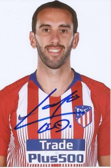 Diego Godin   Atletico Madrid  Fußball Autogramm Foto original signiert 