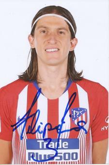 Felipe Luis   Atletico Madrid  Fußball Autogramm Foto original signiert 