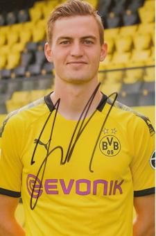Jacob Bruun Larsen   Borussia Dortmund  Fußball Autogramm Foto original signiert 