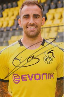Paco Alcacer   Borussia Dortmund  Fußball Autogramm Foto original signiert 