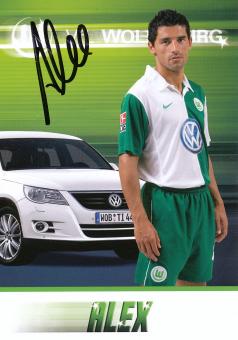 Alex  2007/2008  VFL Wolfsburg  Fußball Autogrammkarte original signiert 