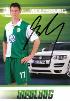Alexander Madlung  2007/2008  VFL Wolfsburg  Fußball Autogrammkarte original signiert 