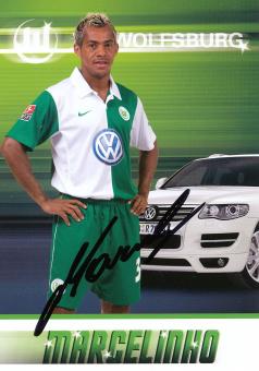 Marcelinho  2007/2008  VFL Wolfsburg  Fußball Autogrammkarte original signiert 