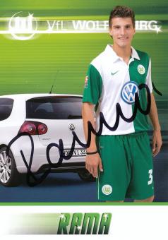 Valdet Rama  2007/2008  VFL Wolfsburg  Fußball Autogrammkarte original signiert 