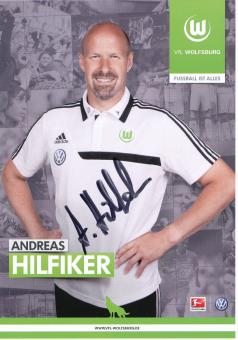 Andreas Hilfiker  2013/2014  VFL Wolfsburg  Fußball Autogrammkarte original signiert 