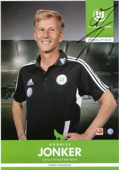Andries Jonker  2012/2013  VFL Wolfsburg  Fußball Autogrammkarte original signiert 