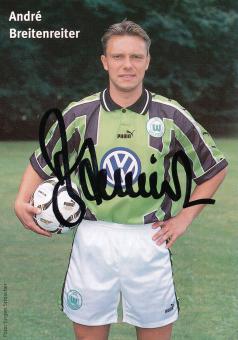 Andre Breitenreiter  1998/1999  VFL Wolfsburg  Fußball Autogrammkarte original signiert 