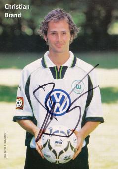 Christian Brand  1999/2000  VFL Wolfsburg  Fußball Autogrammkarte original signiert 